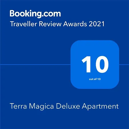 Terra Magica Deluxe Or With Private Parking, Terrace And Sea View Apartment